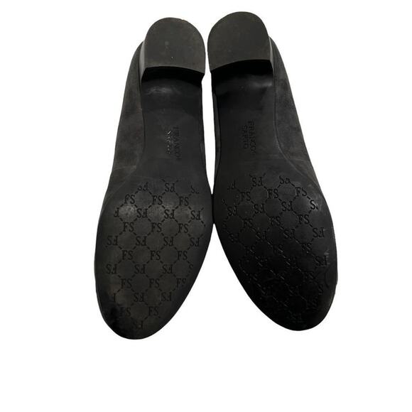 Franco Sarto women’s grey suede heels pumps dress shoes - 7.5 - Picture 5 of 6